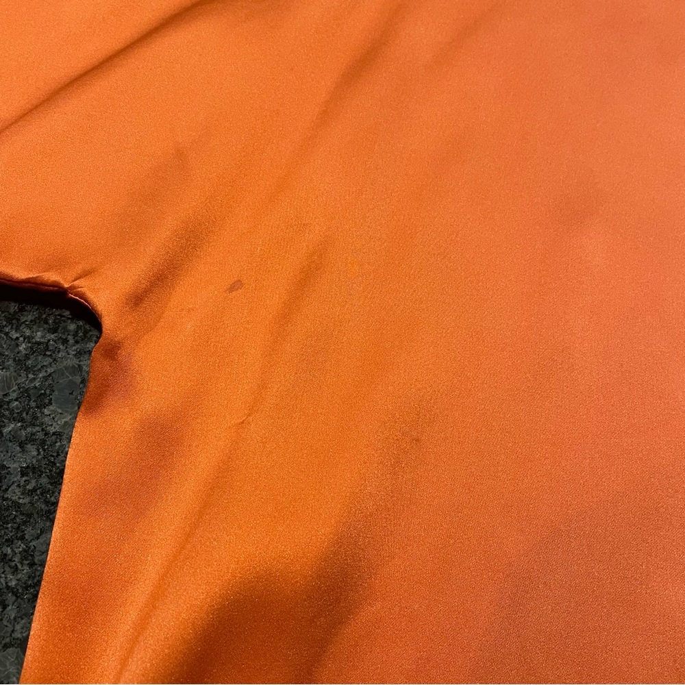 Vintage Dries Van Noten Coral Silk Top Size 40 - Picture 3 of 16